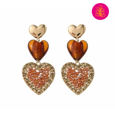 Oorbellen Berlijn Brown