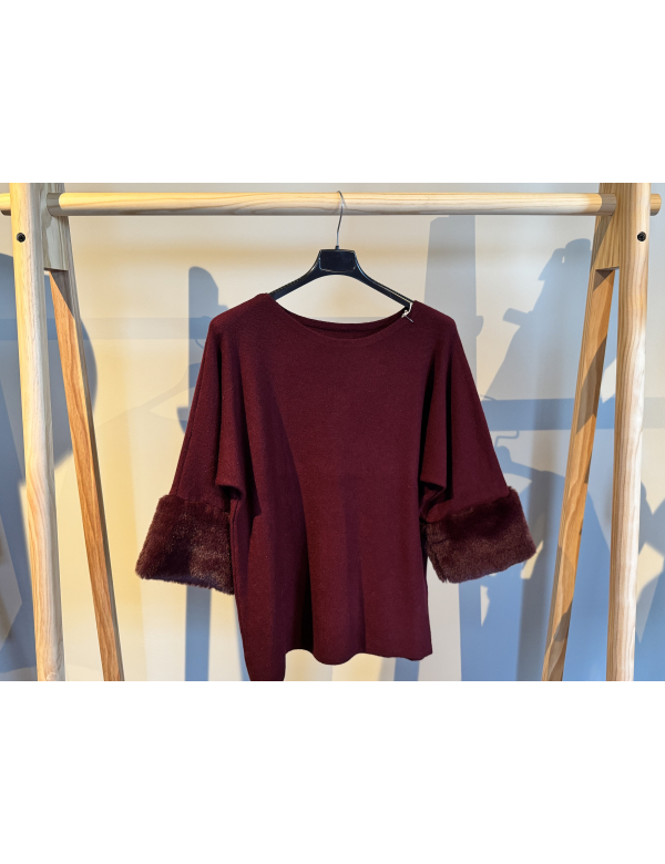 Trui Ella Bordeaux