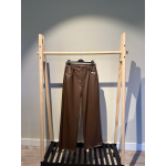 Leren Broek Bruin Eva