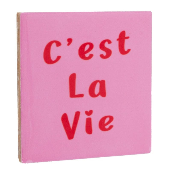 Tegeltje C'est La Vie