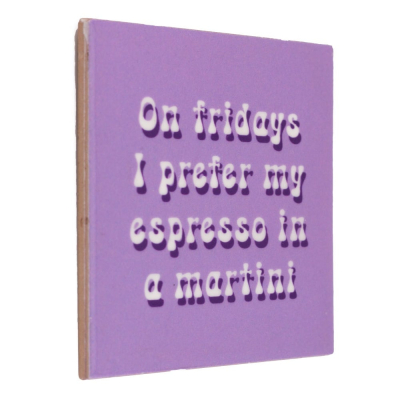 Tegeltje Espresso Martini