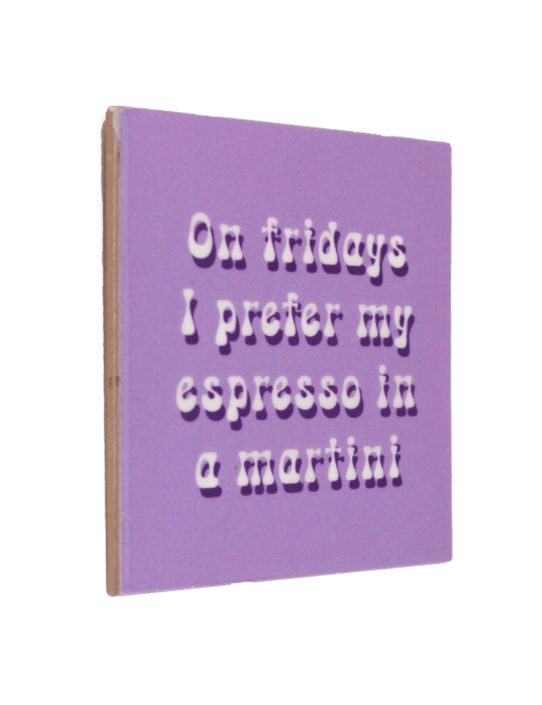 Tegeltje Espresso Martini