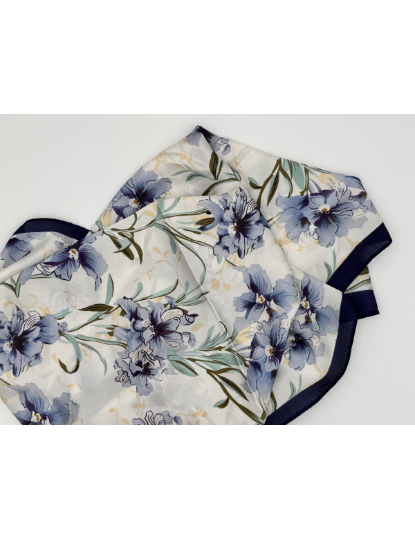 Flower Dark Blue Flower Dark Blue