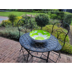 Groene bloemenschaal L