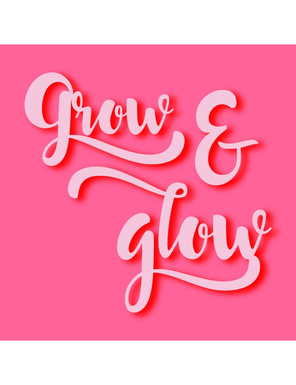 Tegeltje Grow & Glow