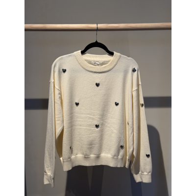 Trui Love Off White