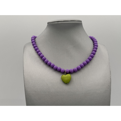 Kralenketting Paars