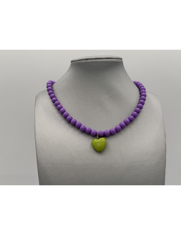 Kralenketting Paars Kralenketting Paars