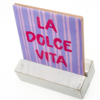 Tegeltje La Dolce Vita
