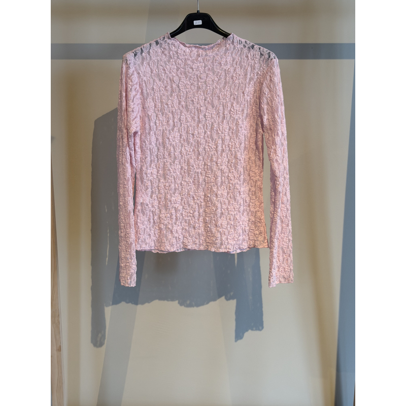 Lea kanten top Roze