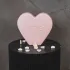 Licht Roze Hart "LOVE"