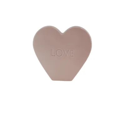 Licht Roze Hart "LOVE"