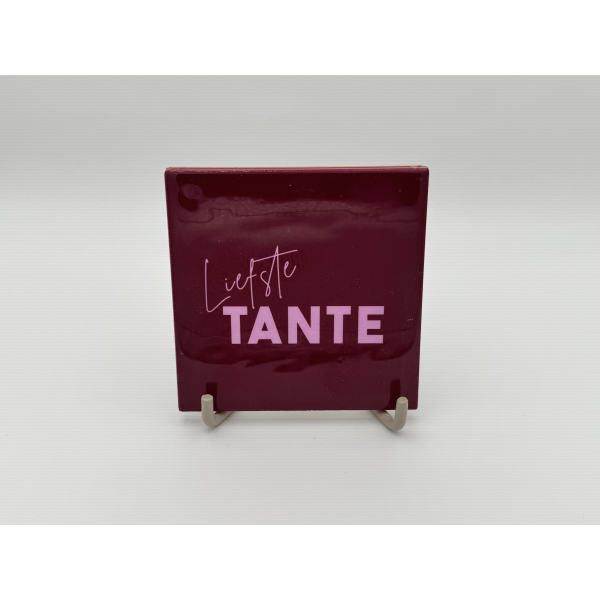 Tegeltje Liefste Tante