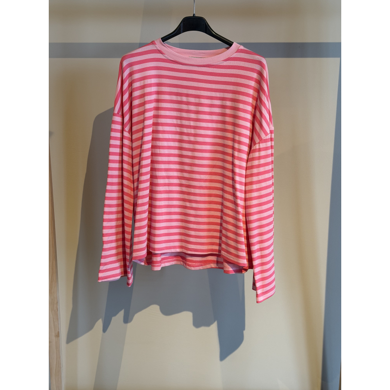 Longsleeve Jenny Rood/Lichtroze