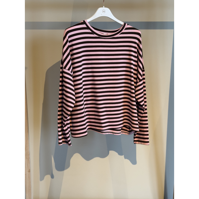 Longsleeve Jenny Roze/Bruin