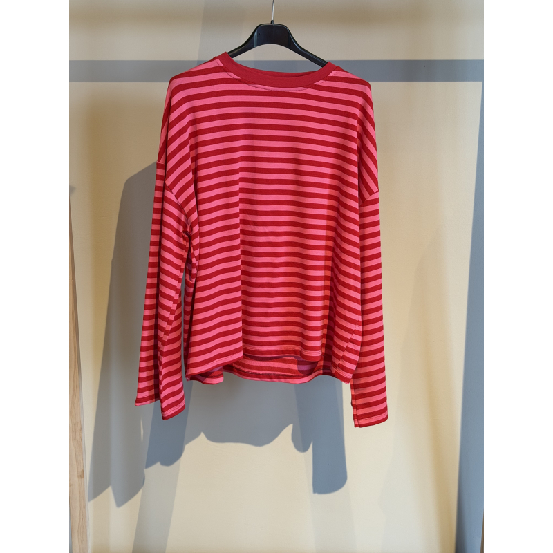 Longsleeve Jenny Roze/Rood