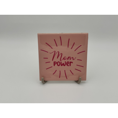 Tegeltje Mom Power