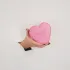 Neon Roze Hart Klein "FUCK" 