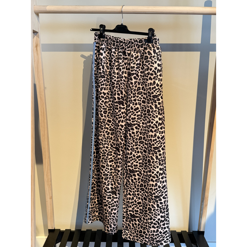 Panther broek streep Blauw