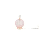 Roze kristallen tafellamp