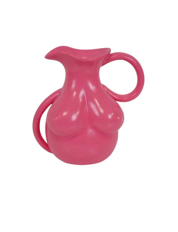 Borsten vaas Neon Roze Borsten vaas Neon Roze