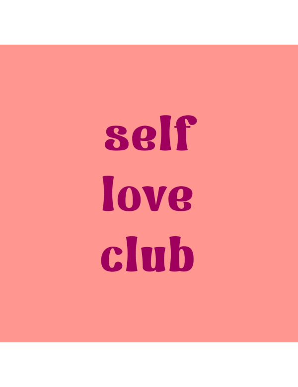 Tegeltje Self Love Club