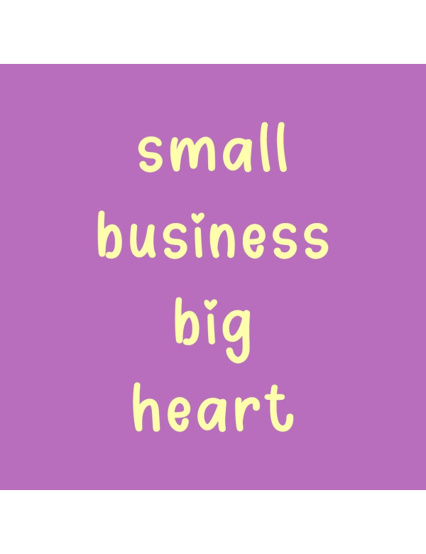 Tegeltje Small Business Big Heart