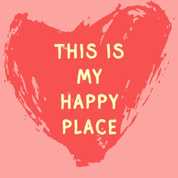 Tegeltje This Is My Happy Place