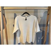 Strass Top Steffie Creme