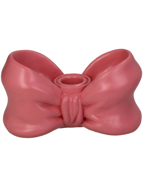 Bow Kaarsenstandaard Pink Bow Kaarsenstandaard Pink