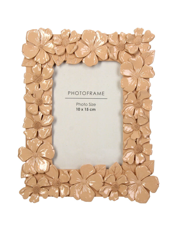 Fotolijst Bloemen Peach Fotolijst Bloemen Peach