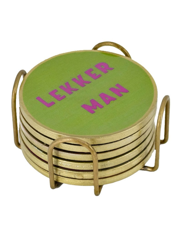 Onderzetters Lekker man