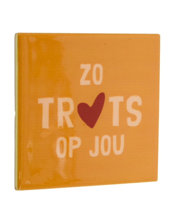 Tegeltje Zo Trots Op Jou