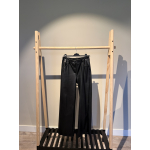 Leren Broek Zwart Eva